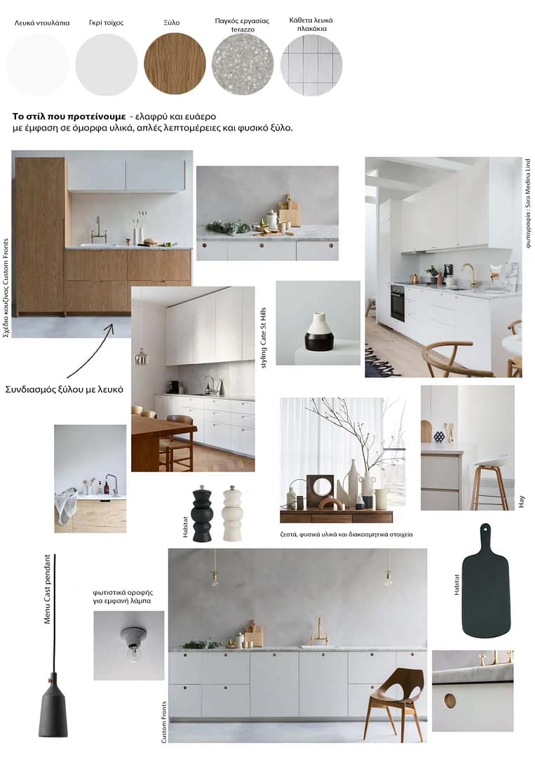 kitchen moodboard